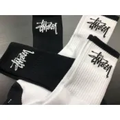 歐美運動時尚 復古 女款 Stussy 毛巾運動襪 長襪 襪子 籃球襪 滑板襪 滿額免運費 賣場折扣卷 特價