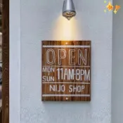 快印客製✨【全場客製化】【門牌】訂製 防古防腐實木戶外蛋糕店咖啡房間門頭牌匾 網紅裝飾掛牌 營業牌