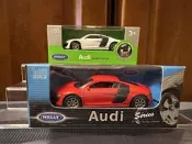 WELLY  Audi R8 奧迪 紅+白合售 1:60 非TOMICA 多美