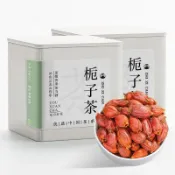 熱銷中💥 景福山 梔子茶 精選大顆粒梔子果 黃梔子花茶泡茶泡水喝100g罐裝