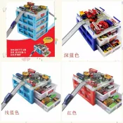 現貨 ！！迷你停車場 小汽車合金車收納盒/(可收放Tomica小車)可多盒疊高