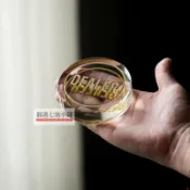 hui840104&大號水晶德州撲克配件莊牌莊片莊碼 壓牌器dealer莊碼*熱賣