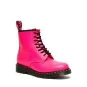 Dr. Martens 馬汀 1460 光面皮革繫帶靴 Clash 粉色女款馬丁靴