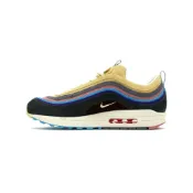 (店+)【NIKE 耐吉】AJ4219-400 Sean Wotherspoon x Nike Air Max 1/97 OG款 復古耐磨 低幫跑步鞋 男女同款 黑彩 nike男鞋 男運動鞋 nike女鞋 運動鞋女 休閒鞋
