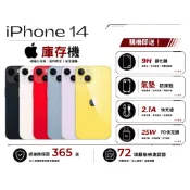 🔥庫存機🔥iPhone 14 128/256/512 「10倍蝦幣回饋+免運」
