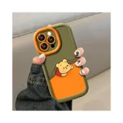 (店+)小衆不撞款!可愛卡通泡芙殼 適配蘋果 iPhone13-16promax 軟乎乎手感 少女感拉滿 手機殼 防摔又好看