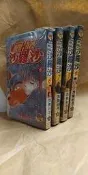 【府城舊冊店】〈懷舊漫畫〉沙羅沙-6-7-8-9~民87年初版大然出版~書況如圖包書皮有書釘