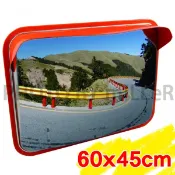 【含稅-可統編】反光鏡 60 x 45CM 不銹鋼方型反射鏡 不銹鋼方型廣角鏡 鍍鋅鋼板背板