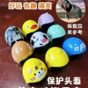 保護頭套防打架搞笑安全帽寵物造型帽鸚鵡頭盔虎皮玄鳳牡丹雞頭盔小鳥頭盔 鸚鵡頭盔 小鳥安全帽 