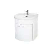 TOTO LW250CGU 臉盆｜面盆單槍龍頭 TLS04301PD｜台廠浴櫃C-250D ｜ 高雄永興照明廚衛