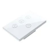 【3C驗證】塗鴉wifi風扇燈開關可控矽無極調速觸摸面板開關APP無線遠程控制電風扇 落地扇 吊扇 壁扇 工業風扇