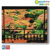 (店+)【Manto】京都．琉璃光院-台灣製DIY數字油畫|超取專用大小