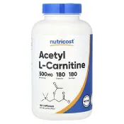 【iHerb】Nutricost, 乙醯左旋肉鹼，500 毫克，180 粒膠囊