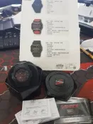 福利品 CASIO 卡西歐 G-SHOCK 指針數字雙顯錶(消光黑) G-100BB-1ADR 手錶