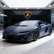 WELLY 1:24 蘭博基尼 Temerario Supercar 合金汽車壓鑄和玩具車汽車模型微型比例模型兒童汽車玩