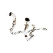 (店+)Fi EXHAUST BMW 550i F10 / F11 4.4L N63 前管 中段 尾段 尾飾 當派 排氣管