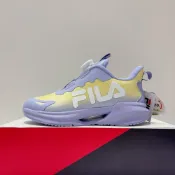 FILA KIDS 中童 淡紫色 旋轉鈕 康特杯 足弓支撐 運動 慢跑鞋 休閒鞋 2-J424A-991