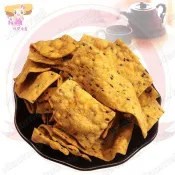 ☆小麻吉家家愛☆巧果(全素)家庭號經濟包85元 B001015 芝麻餅 傳統散裝餅乾