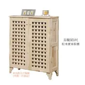 【在地人傢俱】21 簡單購-芬蘭屋松木實木3尺開門鞋櫃 LC922-2
