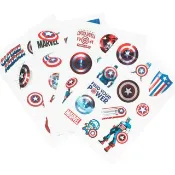 【漫威】美國隊長3C科技貼紙組/MARVEL/CAPTAIN AMERICA