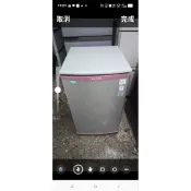 節能省電，一級能效~二手中古家電東元91公斤小鮮綠單門冰箱，只有冷藏