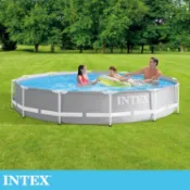 INTEX  簡易裝圓形框架游泳池366x76cm(6503L)適6歲+ (26710)