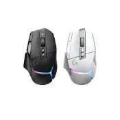Logitech G 羅技【 G502 X PLUS LIGHTSPEED 炫光 高效能無線電競滑鼠 】岩石黑/皓月白