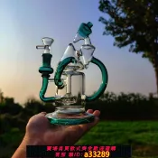 島嶼好物 【可打統編 公司貨】多循環玻璃水煙斗外貿煙壺煙具水煙袋過濾水煙筒加厚高檔酒吧