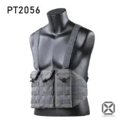 【吉星上新】鳳工戰術2056背心胸掛肚兜多功能作戰馬甲CS野戰防護AK水彈槍背心