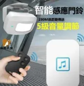 【可開發票】遠距離門鈴 來店迎賓 來客報知器 警報器 歡迎光臨門鈴感應器人體感應式門鈴