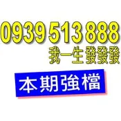 黃金門號 0939 513 888 (我一生 發發發)