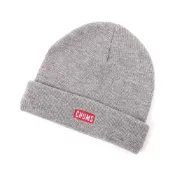 (店+)【CHUMS】AG Life CHUMS CHUMS Logo Short Knit Cap針織帽 灰
