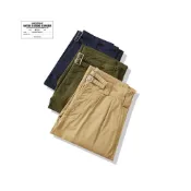(店+)復古英軍廓爾喀寬鬆長褲百慕大褲