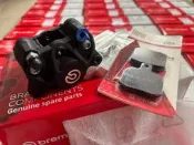 brembo佈雷博ORO二代黑銀螃蟹，對二小螃蟹卡鉗，義大利#機車零組件