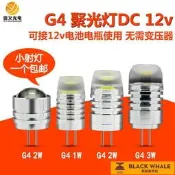 臺灣公司 可開發票 滿260元出貨 g4 led燈珠12V 1W 3W 插腳小燈泡 聚光射燈DC12V高亮鹵素燈珠光源