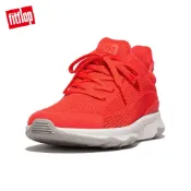 【FitFlop】VITAMIN FFX KNIT 螢光繫帶升級版運動鞋-女(霓虹橙)