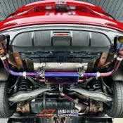 KP擎利國際 Hyundai ELANTRA SPORT MK6.5 RD排氣管 鈦合金中尾段四出