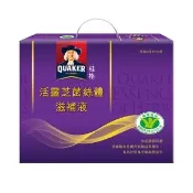 【QUAKER 桂格】活靈芝滋補液60ml×30入×1盒(共30入 增強免疫力/打底好體質/送禮推薦/中秋禮盒)