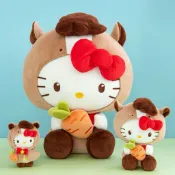 7-11 HELLO KITTY馬年 蛇年裝扮 龍年5吋絨毛玩偶 龍造型服裝2025蛇年娃娃 2026吊飾