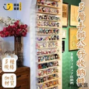 時尚家居 免運 附發票 【可壁掛帶門盲盒防塵展示架】多層手辦公仔收納櫃 透明防水玩偶陳列盒 牆掛式泡泡瑪特收藏櫃 開門式模型防塵收納架工廠直銷 全館折扣 店長新品推薦 年底鉅惠6