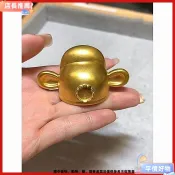 【狀元帽擺件】迷你金色狀元帽 可愛寓意 六月高考順利 書桌擺件 頭冠 考試祈福擺飾 考生書桌裝飾 好運寓意擺件