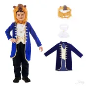 X射線 精緻禮品 美女與野獸 兒童故事野獸王子服，萬聖節服裝 王子 迪士尼童話 話劇 角色扮演 聖誕節服裝，X射線【W542800】
