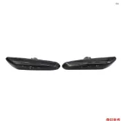 BMW 全新 2 件裝黑色煙霧 LED 擋泥板側標誌燈轉向信號燈燈更換適用於寶馬 E82 E36 E39 E83 E84