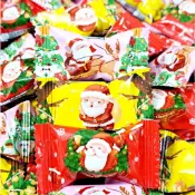 【方便購】2元糖🍬聖誕節水果味爆漿軟糖！白桃🍑／草莓🍓／芒果🥭／夾心軟糖👍香濃好吃😋／水果糖喜糖訂婚結婚新年送禮
