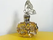 安娜蘇波西米亞女神香水50ml，蝴蝶瓶金色款，經典絕版，瓶身