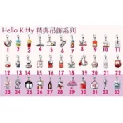 7-11贈品 集點 凱蒂貓 HELLO KITTY 吊飾