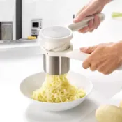  【幸運】英國Joseph Joseph旋轉土豆泥旋壓器紅薯壓泥器不鏽鋼輔食搗泥器免運