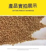 6mm 銅珠 0.89g 加重BB彈 紅銅彈 黃金彈 鐵珠鋼珠 適用瓦斯槍 CO2電動槍 射擊訓練專用