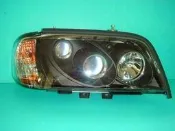 》傑暘國際車身部品《 超炫 賓士 BENZ W202 黑框 晶鑽 一体成形魚眼大燈限定外銷版.代改光圈