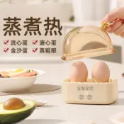 【熱賣】全智能蒸蛋器 迷你多功能煮蛋器 宿捨傢用 蒸蛋神器 預約定時自動斷電